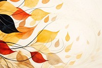 Autumn leaves backgrounds abstract pattern. AI generated Image by rawpixel.