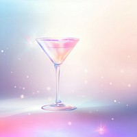 Cocktail martini drink glass. AI generated Image by rawpixel.