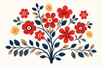 Flower graphics pattern plant. AI generated Image by rawpixel.