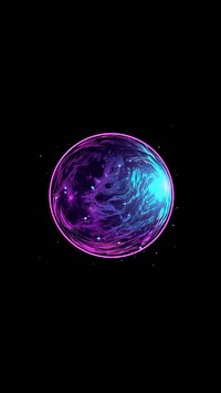 Full moon astronomy universe sphere. AI generated Image by rawpixel.
