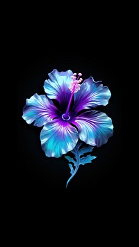 Hibiscus flower petal plant inflorescence. AI generated Image by rawpixel.
