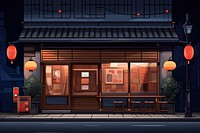 Building window street night. AI generated Image by rawpixel.