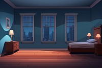 Bedroom window furniture light. AI generated Image by rawpixel.