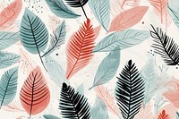 Tropical pattern plant leaf. AI generated Image by rawpixel.