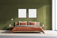 Loft bedroom, picture frame design resource