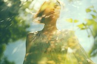 Summer photography sunlight portrait. AI generated Image by rawpixel.