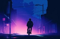 Bicycle vehicle cycling street. AI generated Image by rawpixel.