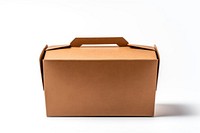 Cardboard food box carton white background container. AI generated Image by rawpixel.