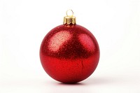 Christmas ball ornament plant white background. AI generated Image by rawpixel.