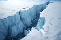 Melting ice shelf mountain outdoors glacier. 