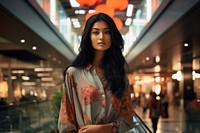 South east asian woman shopping portrait fashion. AI generated Image by rawpixel.