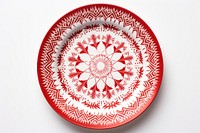 Plate porcelain platter pattern. AI generated Image by rawpixel.