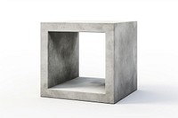PNG Regular geometric furniture concrete white background. AI generated Image by rawpixel.