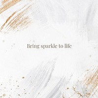 Bring sparkle to life  Instagram post template