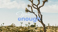 Positive quote  blog banner template