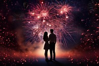 Firework fireworks standing outdoors. AI generated Image by rawpixel.