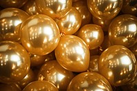 Celebration balloon gold backgrounds. AI generated Image by rawpixel.