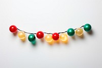 Christmas light hanging jewelry bead. 