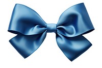 Blue bow white background celebration accessories. AI generated Image by rawpixel.