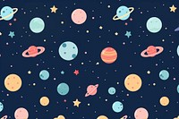Space theme pattern backgrounds astronomy. AI generated Image by rawpixel.