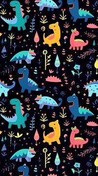 Dinosaur pattern backgrounds paper. 