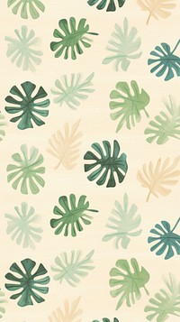 Monstera pattern plant paper. 