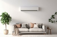 Air condition room architecture furniture. AI generated Image by rawpixel.