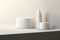 Skin care lighting bottle container. AI generated Image by rawpixel.