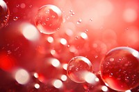 Empty red bubble background backgrounds sphere transparent. AI generated Image by rawpixel.