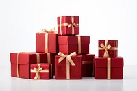 Gifts boxes new year white background celebration anniversary. AI generated Image by rawpixel.