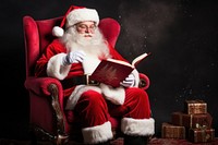 Santa Claus christmas sitting adult. AI generated Image by rawpixel.