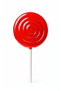 Red lolipop candy lollipop food. AI generated Image by rawpixel.
