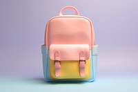 Backpack bag suitcase handbag. AI generated Image by rawpixel.