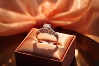 Luxury ring in the box gemstone diamond jewelry. AI generated Image by rawpixel.