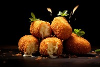 Croquettes croquette cutlet food. AI generated Image by rawpixel.