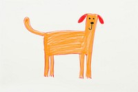 Dog drawing art animal. AI generated Image by rawpixel.