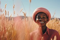 South african woman portrait photography landscape. AI generated Image by rawpixel.