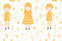Pattern backgrounds drawing cute. AI generated Image by rawpixel.