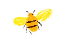 Bee insect animal wasp. AI generated Image by rawpixel.