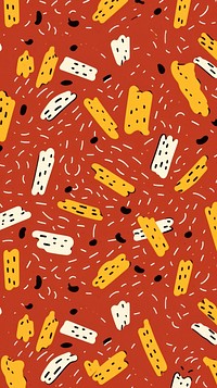 Vibrant french fries pattern backgrounds repetition abundance. AI generated Image by rawpixel.