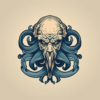 Octopus art drawing sketch. AI generated Image by rawpixel.