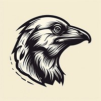 Crow animal bird beak. AI generated Image by rawpixel.