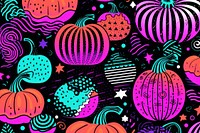 Memphis pumpkins background purple backgrounds pattern. 