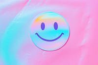 Smiley face backgrounds purple creativity. AI generated Image by rawpixel.