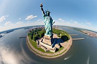 Statue of Liberty statue sculpture landmark. AI generated Image by rawpixel.