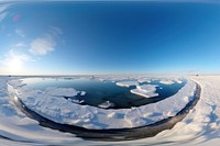 Polar ice melting landscape mountain outdoors. AI generated Image by rawpixel.