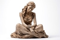Statue art sculpture figurine. AI generated Image by rawpixel.