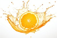 Orange water splashing backgrounds grapefruit lemon. AI generated Image by rawpixel.