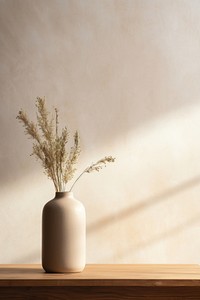 Vase plant windowsill table. AI generated Image by rawpixel.