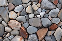 Natural stone pebble rock backgrounds. AI generated Image by rawpixel.